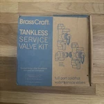 Brasscraft TWV30RX Tankless Water Heater Service Valve Kit Ips + Relief New. Price: $42.49.