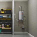 New Rheem Non-condensing Tankless Gas Water Heater 8.4 Gpm Propane RRTG84DVLP. Price: $823.99.