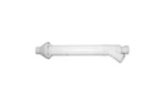 Rheem 3 In. Pvc Horizontal Vertical Concentric Vent Termination Kit For High New. Price: $41.50.