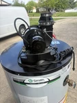 Ao Smith Apcom 100221586/142930001 Water Heater Blower Motor Assembly Used. Price: $70.00.