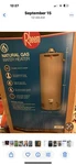 Rheem Performance Water Heater 40 Gal 4500W Elements Electric Tank New. Price: $600.00.