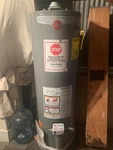 Rheem Performance 40 Gallon 38,000 Btu Ultra Low Nox Natural Gas Water Heater Used. Price: $500.00.