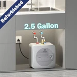 2.5 Gal Mini-tank Water Heater Electric 1440W Compact Storage Gray 90% New Used. Price: $119.99.