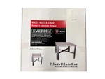 Everbilt Water Heater Stand, 21.5"WX21.5"LX16"H, Holds Up To 50 Gal New. Price: $29.99.