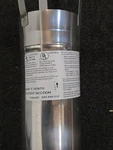 Heat-fab Saf-t Vent 3" Gas 7360GC 5 Foot Section New. Price: $49.99.