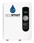 ECOSMART18 Kw 3.51 Gpm 240-VOLT Electric Tankless Water Heater Open. Price: $250.00.