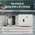 Ranein 15"X18" Rv Tankless Water Heater Door Kit (white) Model# RA65-1518 New. Price: $62.95.
