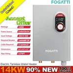Used- 14KW 240V Electric Tankless Water Heater Instant Hot On-demand Whole House. Price: $141.11.