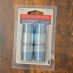 Everbilt 3/4 In. Water Heater Dielectric Trap Nipples (2-PACK) New Sealed. Price: $15.99.