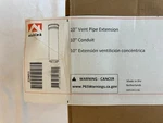 Rinnai Ubbink 224051 10 Vent Pipe Extension New. Price: $29.95.