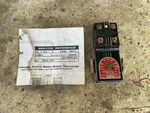 Vintage Chromalox Electric Water Heater Thermostat R5135AW Double Throw Open. Price: $27.95.