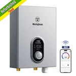 Tankless Water Heater 24KW Electric 240V W/smart Control - Certified Refurbished Good. Price: $334.39.