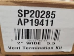 Rheem SP20285 In. Wide Vent Termination Kit - AP19411 Open. Price: $5.31.