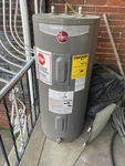 Rheem Performance Gray Indoor Storage Tank Water Heater 240V Open. Price: $300.00.