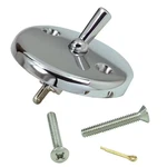 Overflow Plate With Trip Lever In Chrome New. Price: $16.55.