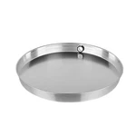 22 In. Aluminum Round Water Heater Drain Pan With Pvc Fitting New. Price: $28.89.