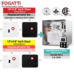 Fogatti Rv Tankless Water Heater 2.9GPM 55,000BTU Door Sizes 15"X18", 18"X18" New. Price: $499.99.