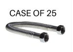 Case Of 25 Falcon FF-24 3/4 Id Stainless Steel Flex Connector Fip New. Price: $301.45.