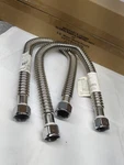 Pack Stainless Steel Corrugated Flexible Water Heater Hose 3/4 Fip 24" New. Price: $24.99.