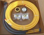 Underground Natural Gas 3/4IN 100 Ft Ips Poly Pipe Propane Install Kit Home Flex New. Price: $458.88.