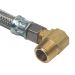 Brasscraft B1-72DW612 Flexible Braided Water Dishwasher Connector With 3/4 In New. Price: $55.99.