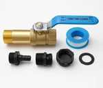Fullport Water Heater Drain Valve Kit Npt Shank Fast Flush Upgrade Compatible New. Price: $38.49.