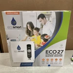 New Ecosmart Electric Tankless Water Heater 27-KW 240V. Price: $274.97.