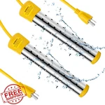 Treela 1500W Yellow Immersion Water Heater Tub Basin New. Price: $45.99.