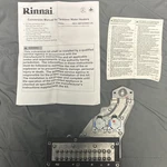 Rinnai Tankless Water Heater Conversion Kit REU-AM1620WD-US W/ Manual Open. Price: $50.00.