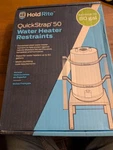 Holdrite Quick Strap Water Heater Restraints QS-50 Up To 80 Gallon New. Price: $14.99.