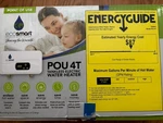 Ecosmart Pou 4T Pointofuse Temperature Controlled Tankless Electric Water Heater Open. Price: $125.00.