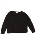 Zara Womens Crop Oversized Boat Neck Jumper Sweater Uk 10 Small Black BD27 Pre-owned. Price: $28.94.