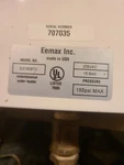 Eemax EX1608TC 208VAC, Commercial Electric Tankless Water Heater, General Used. Price: $275.00.