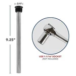 1 Pack Rv Water Heater Magnesium Anode Rod 9 " Length For Suburban Dometic New. Price: $14.99.