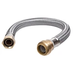 Sharkbite 1/2 In. Push Fit X 3/4 Fip 18 Stainless Steel Supply Line New. Price: $41.36.