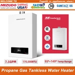 Mizudo 7.5 Gpm 24L Tankless Hot Water Heater Lpg 170,000 Btu For Whole House New. Price: $639.99.