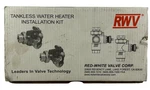 Rwv 3400RAB 3/4" Tankless Water Heater Installation Kit Red White Valve Corp Open. Price: $59.95.