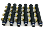 Lot Of 6 Pureflow Viega 49004 Press Manifold 4: Closed X " New. Price: $89.99.