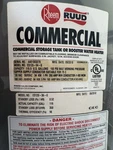 Rheem Ruud ES120-54-G Commercial Storage Tank Booster Water Heater Gallon Open. Price: $6966.63.