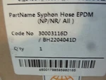Navien Syphon Hose 30003116D BH2204041D New. Price: $5.90.