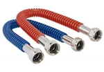 Water Heater Connector Set 3/4FIP X 24", Two Coated Stainless Steel New. Price: $18.95.