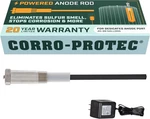 Powered Anode Rod For Water Heater, 20-YEAR Warranty, Eliminates Rotten Egg New. Price: $169.00.