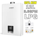 Residential Tankless Water Heater Indoor Propane Gas Up To 3.6GPM 80,000BTU Excellent. Price: $189.99.