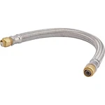 Sharkbite 1/2 18 Inch Flexible Repair Coupling Hose, Push To Connect Brass New. Price: $35.03.