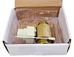 Floodstop Water Heater Motorized Brass Ball Valve Only, 1-1/4" Npt Mip X Fip New. Price: $84.95.