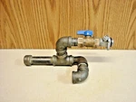 TWGIR3-3/4" Gas Inlet CU195-1866 W/SHUT6-OFF Valve For Rinnai RL53I & RL85I Used. Price: $75.00.
