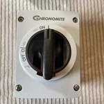 Chronomite Electric Tankless Water Heater 2095-1 Disconnect Switch New. Price: $50.00.
