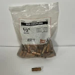 100 Pack Copper Pex Coupling, 1/2" Fittings Couplings Sioux Chief New. Price: $37.87.