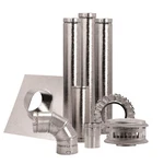 Duravent In. X 84 Type B Aluminum/galvanized Steel Pipe Kit New. Price: $181.14.