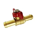 Metalwork Brass 3/4" Barb Valve W/red Butterfly Handle 1 New. Price: $22.31.